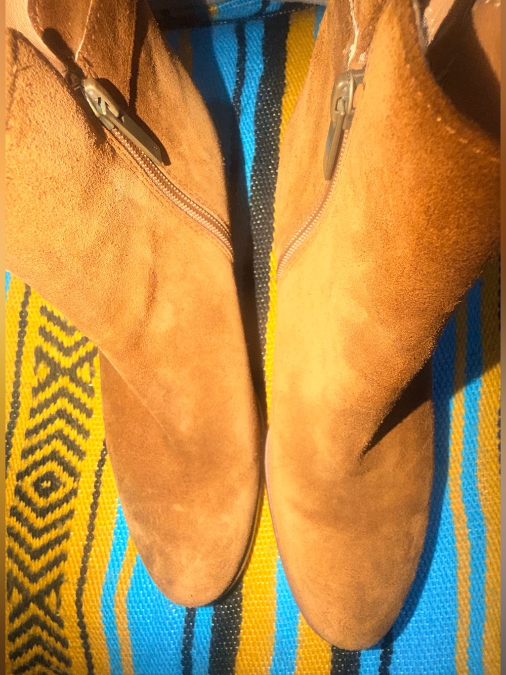 Aquatalia Brown Suede Ankle Boots - Picture 4 of 8